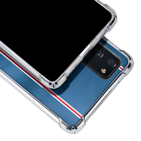 NBA Philadelphia 76ers Jersey Galaxy S20 FE Clear Case